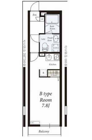 リブリ・ネージュの物件間取画像
